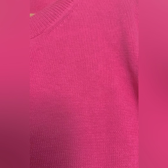 J. Crew Crewcuts Pink Button Down Cotton Cardigan Sweater Size 10 - Picture 2 of 7